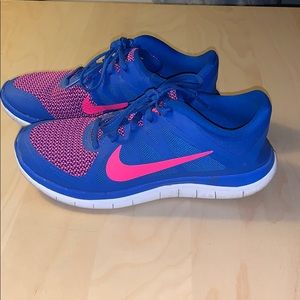 Nike Run Free Blue/Pink